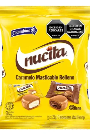 Compra Adesso Caramelo Nucita Relleno Masticable 50und 250g