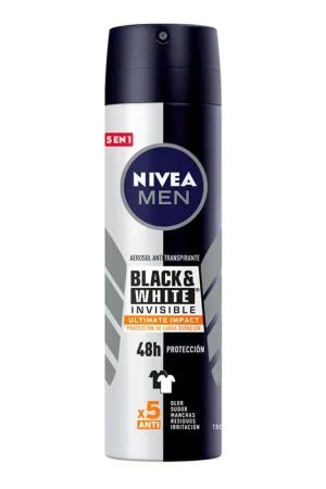 Desodorante Antimanchas Nivea Men Black & White Ultimate Spray x150ml Di Tendenza