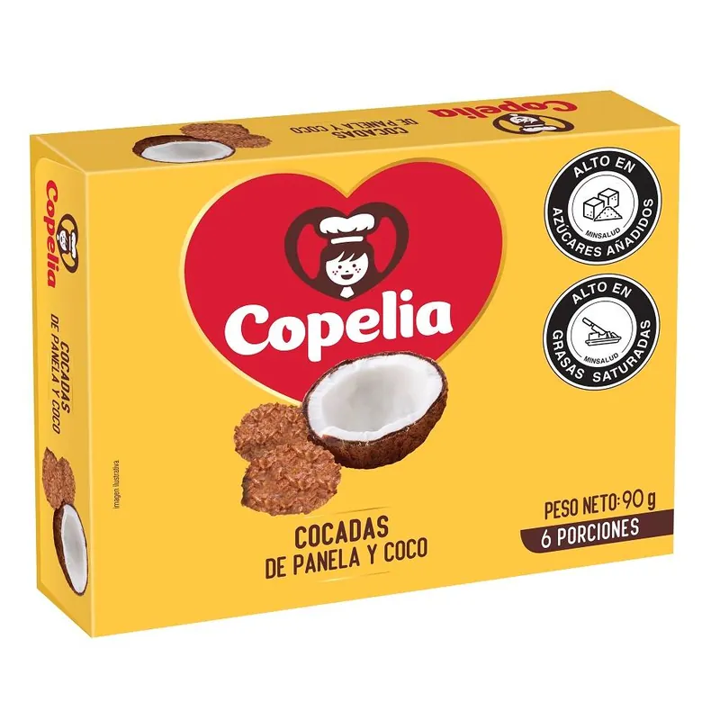 Cocada Copelia Panela y Coco x6 Und x90grs Compra Online