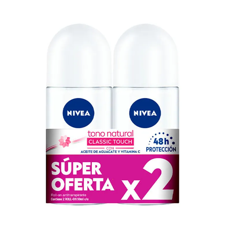 Artigianale Desodorante Nivea Mujer Roll On x2 Und x50ml