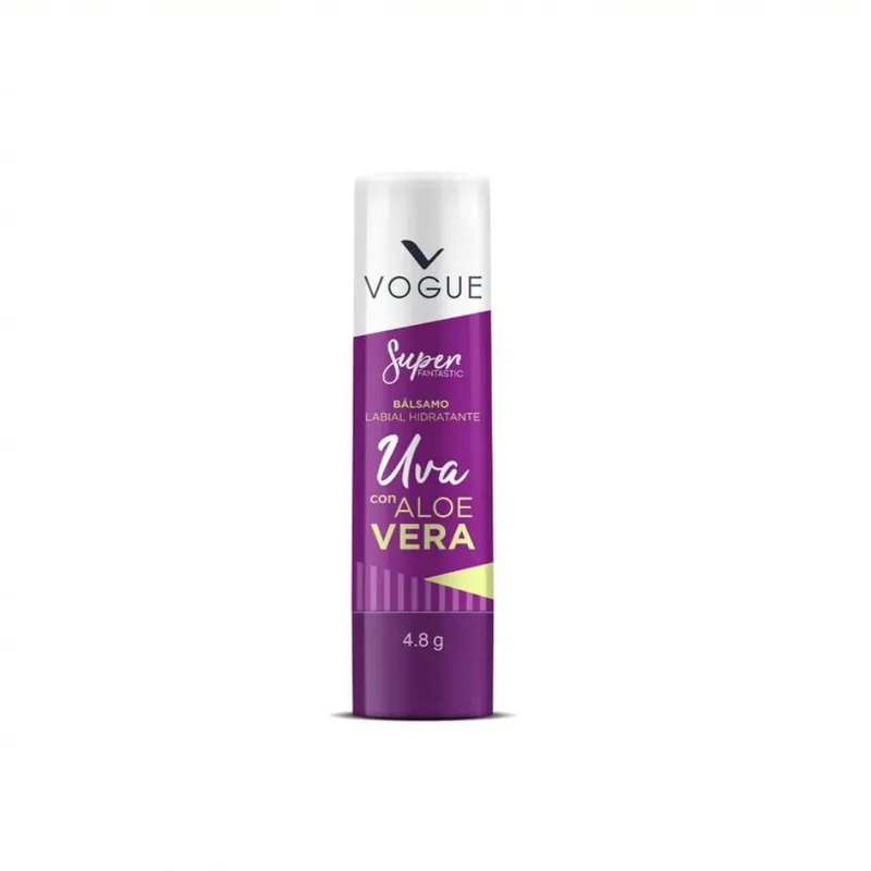 Bálsamo labial Vogue hidratante uva con aloe vera x4.8g Prezzo Basso
