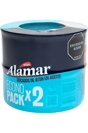 Vendita Finale Atún Alamar Bocados en Aceite 2Und 140g