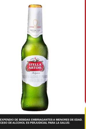 Alta Qualità Cerveza Stella Artois botella x330ml