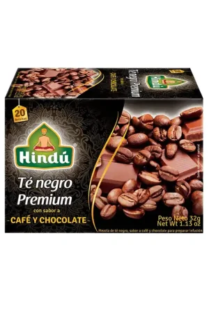 Compra Oggi Stesso Té negro Hindú Premium café & chocolate x20und x32g