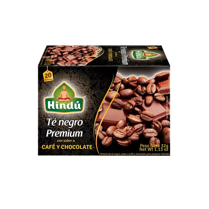 Compra Oggi Stesso Té negro Hindú Premium café & chocolate x20und x32g