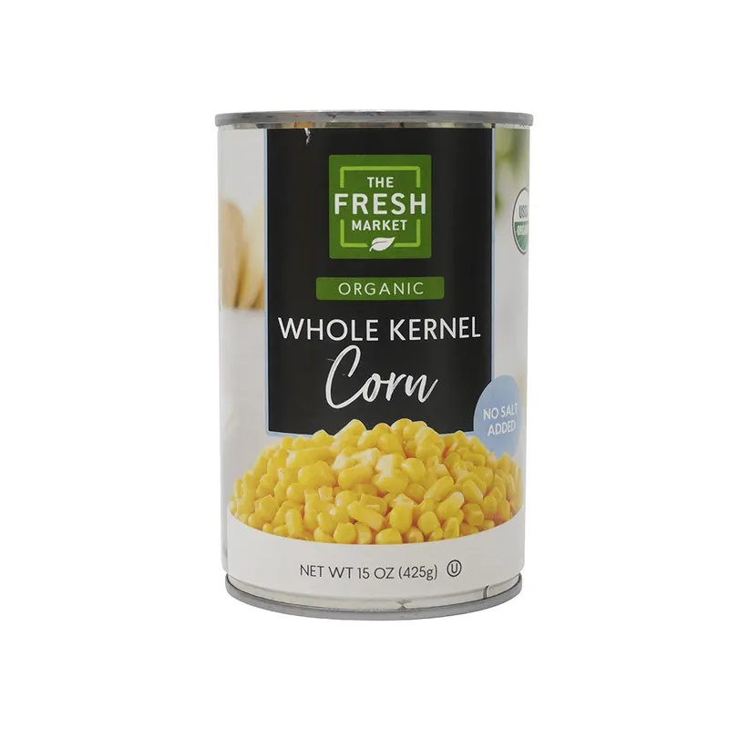 Ordine In Blocco Maiz The Fresh Market grano entero sin sal orgánico x425g