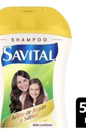 Shampoo Savital aceite de argán y sábila x510ml Direttamente Dal Produttore