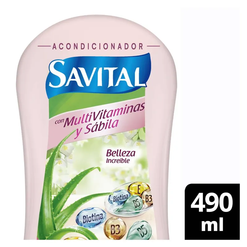 Acondicionador Savital multivitaminas sabilax490ml Acquista Ora