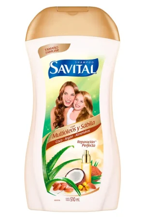 Shampoo Savital multioleos sabila x510ml Offerta Limitata