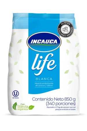 Azúcar Incauca blanca life x850g Solo Oggi