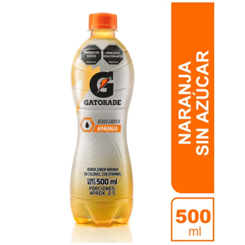 Compra Oggi Stesso Bebida Gatorade naranja sin azúcar x500ml