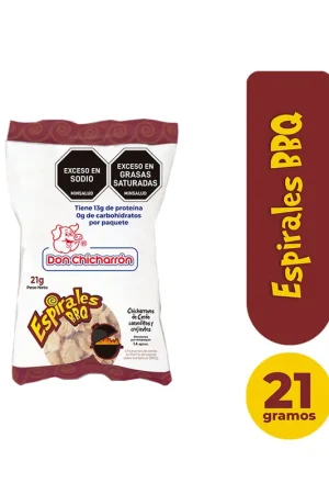 Chicharron Don Chicharron Espiral Bbq x21g Reso Gratuito