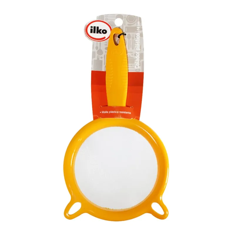 Acquista Ora Colador plastic amarillo 14cm clasica Ilko