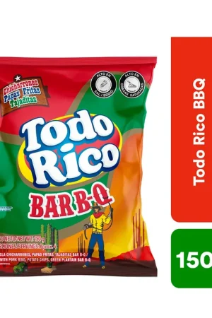 Spedito Oggi Papasabocas todo rico bbq x150g