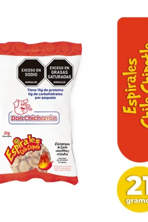 Chicharron Don Chicharron Espiral Chipotle x21g Originale