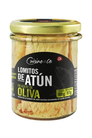 Atún Cuisine&Co lomitos aceite oliva frasco x180g In Voga