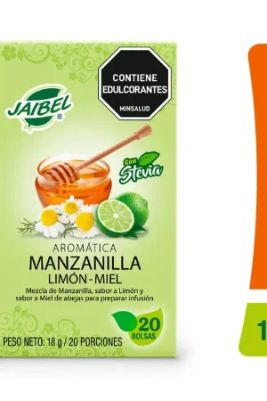 Alta Qualità Aromatica jaibel manzanilla limon miel x20und x18g net