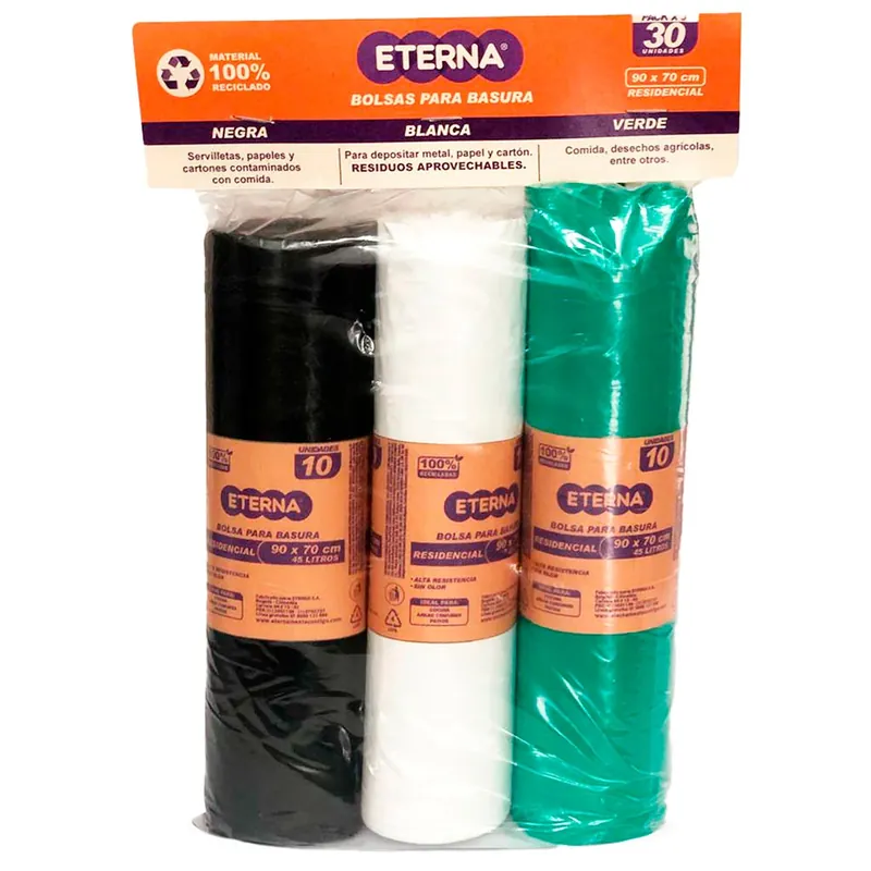 Bolsa etrena basura surtido x30und 90x70cm c\\u002Fu Compra Adesso