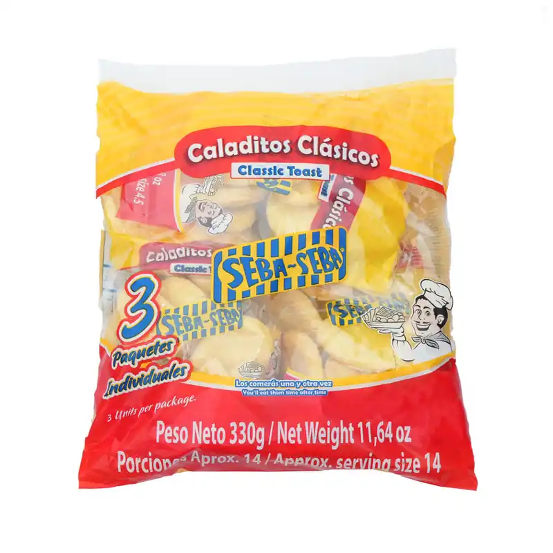 Caladitos Clásicos Seba Seba x 330 G Nuova Collezione