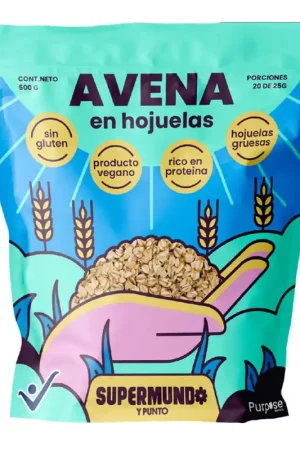 Avena Superfuds hojuela gruesa sin gluten x500g Artigianale