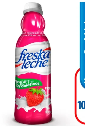 Yogurt Freskaleche Probióticos fresa botella x1000g Consegna Rapida