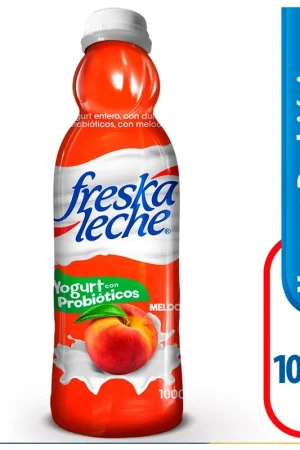 Yogurt Freskaleche Probióticos melocotón botella x1000g Premium