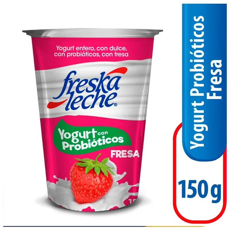 Yogurt Freskaleche Probióticos fresa x150ml Prezzo Scontato