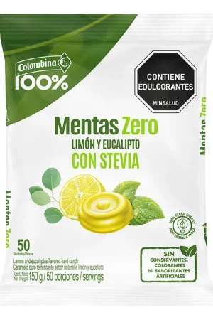 Mentas colombina100% limon euca.sin azcx50undx150g Ultime Pezzi