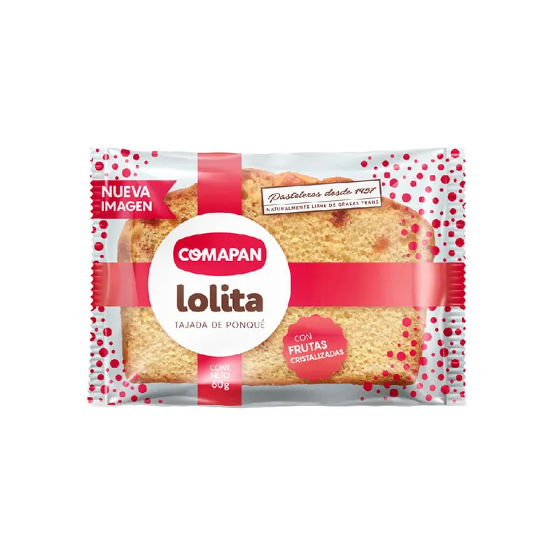 Certificato Ponque comapan lolita frutas cristalizadas tajx60g