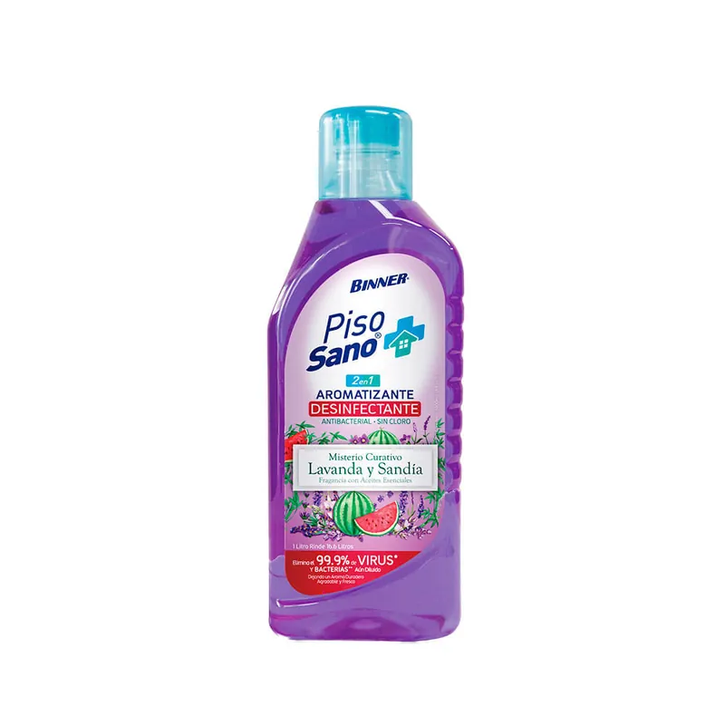 Aromatizante Binner piso sano lavanda y sandia x1lt Prezzo Conveniente