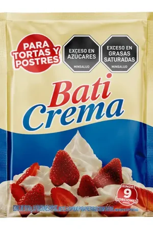 Autentico Crema batida Baticrema en sobre x50g