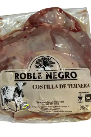 Certificato Costilla ternera Roble Negro x700g