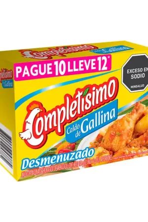 Caldo de gallina Completísimo x12und x9g c-u Promozione