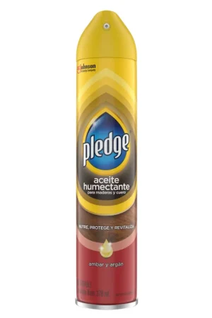 Consegna Rapida Lustrador de Muebles Pledge Ámbar y Argán 378 ml