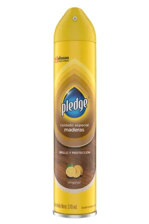 Compra Online Lustrador de Muebles Pledge Brillo y Protección Original 378 ml