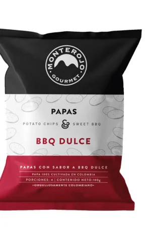 Papas Monterojo bbq dulce x100g Originale