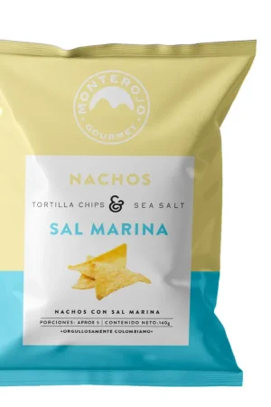 Nachos Monterojo sal marina x140g Acquista Ora