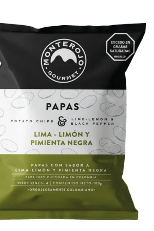 Moderno Papas Monterojo lima limón pimienta negra x100g