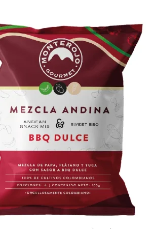 Spedito Oggi Mezcla Monterojo andina bbq dulce x100g
