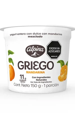 Ultime Pezzi Yogurt Alpina griego mandarina x150g