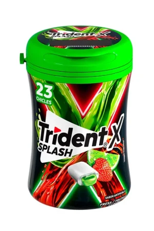 Prezzo Basso Chiclets Trident splash fresa frurtilla x23und x44.6g c-u