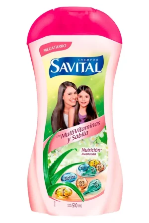 Shampoo Savital multivitaminas sabila x510ml Vendita Finale