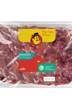 Bandeja de Hígados Congelados Campollo x500grs Offerta Lampo