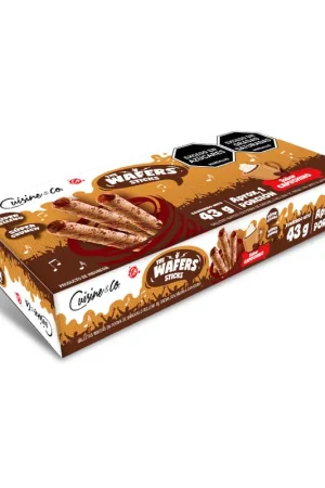 Barquillos Cuisine&Co wafer capuchino caja x43g Prezzo Scontato