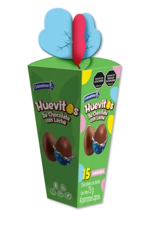 Estuche Colombina Huevitos Chocolate x15und x75g Direttamente Dal Produttore