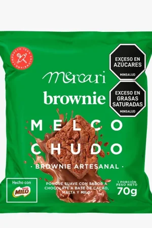 Brownie Mercari Milo Artesanal x70g Certificato