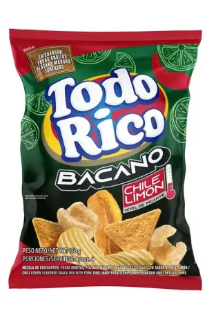 Prezzo Conveniente Pasabocas Todo Rico Chile Limón Bacano x150g