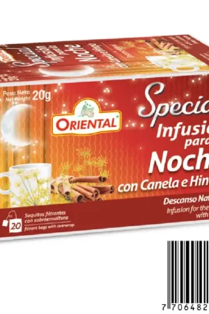 Originale Infusión Oriental Noche Canela e Hinojo x20g