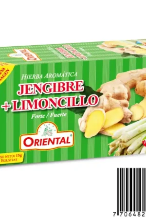 Aromática Oriental Jengibre + Limoncillo x15g Spedizione Espresso