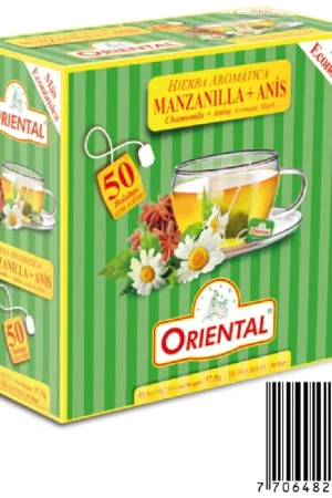 Alta Qualità Aromática Oriental Manzanilla + Anís x37.5g
